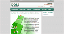 Desktop Screenshot of mydoss.com
